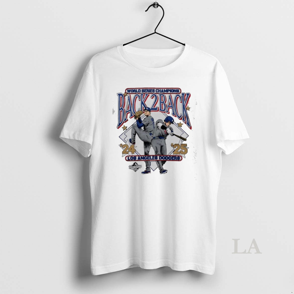 Original World Series Champions Back 2 Back 24 25 Los Angeles Dodgers