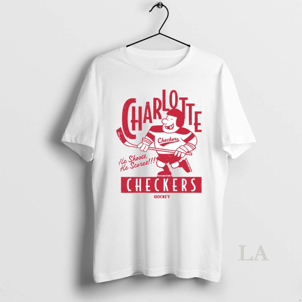 Original Charlotte Checkers Retro Player