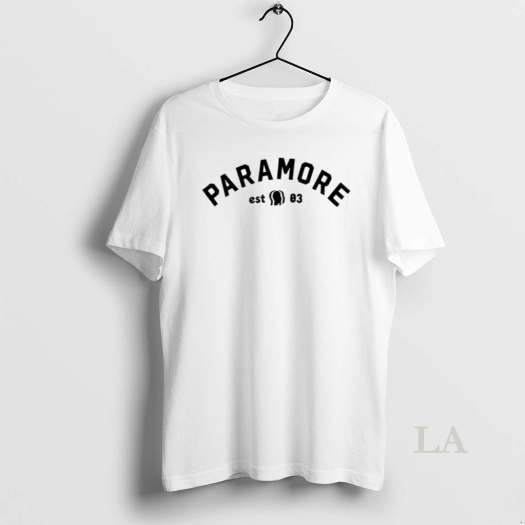Original Paramore Established Logo Shirts Men