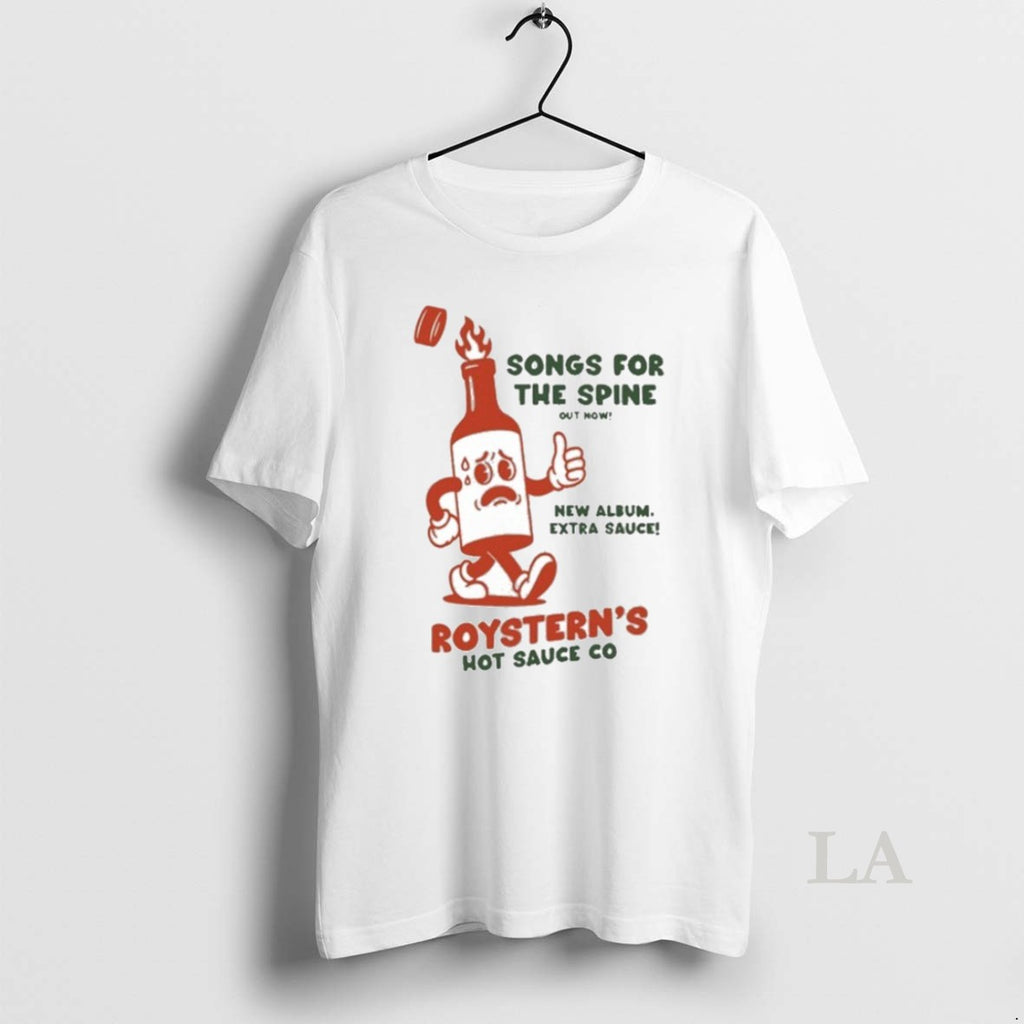Original Song For The Spine New Album Extra Sauce Roysterns Hot Sauce Co