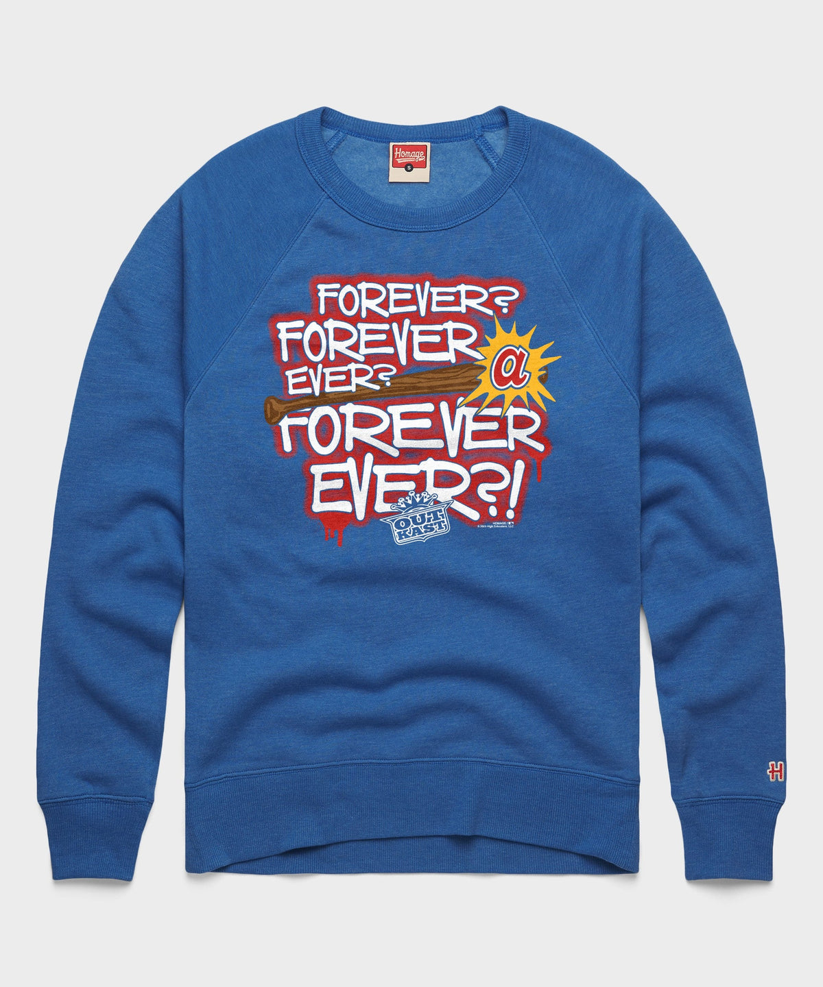Outkast x Atlanta Braves Forever Ever?! Crewneck