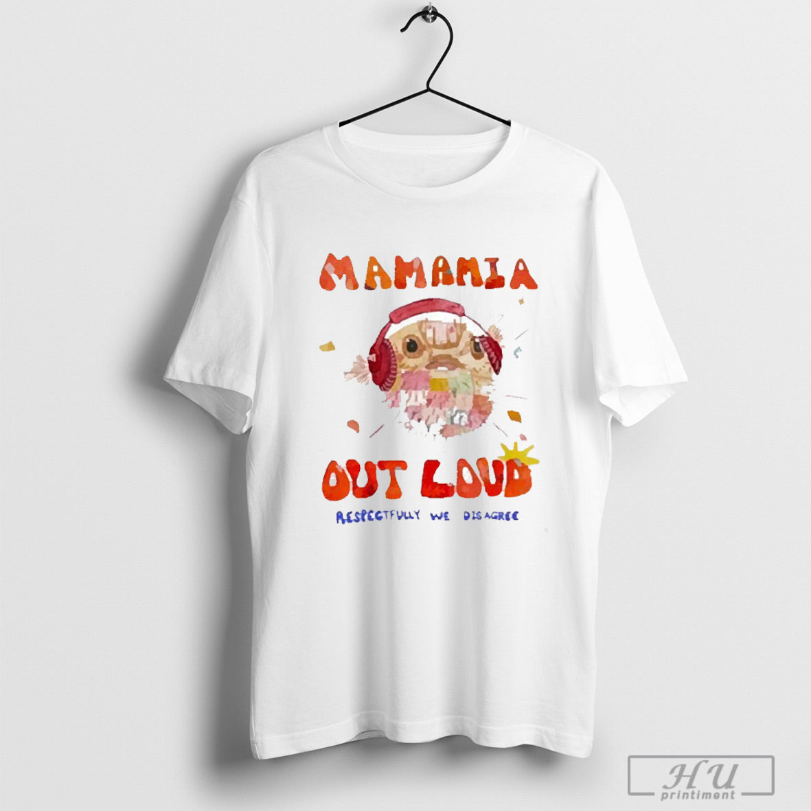 Outlouder Pufferfish Respectfully We Disagree Tee T Shirt