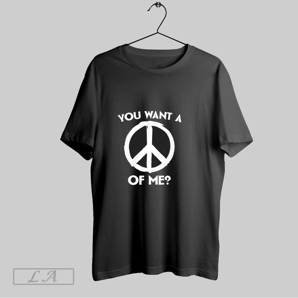 Peace Sign You Want A Piece Of Me