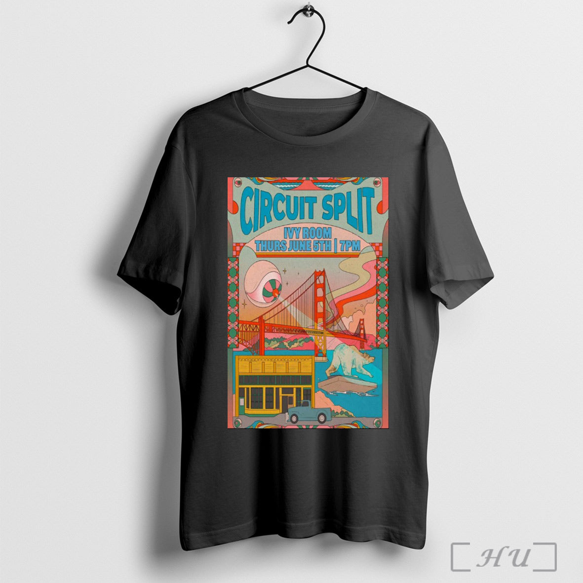 Poster Circuit Splits New Tour Thurs June 5th 2025 Ivy Room London Uk T Shirts
