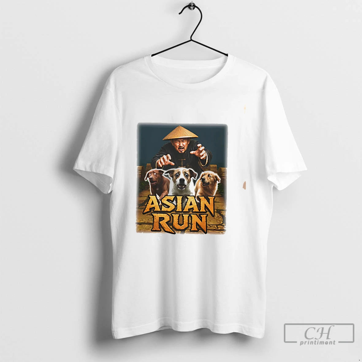 Premium Asian Run Dogs Graphic Tee