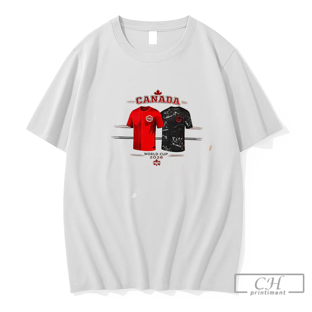 Premium Canada World Cup 2026 Graphic Tee