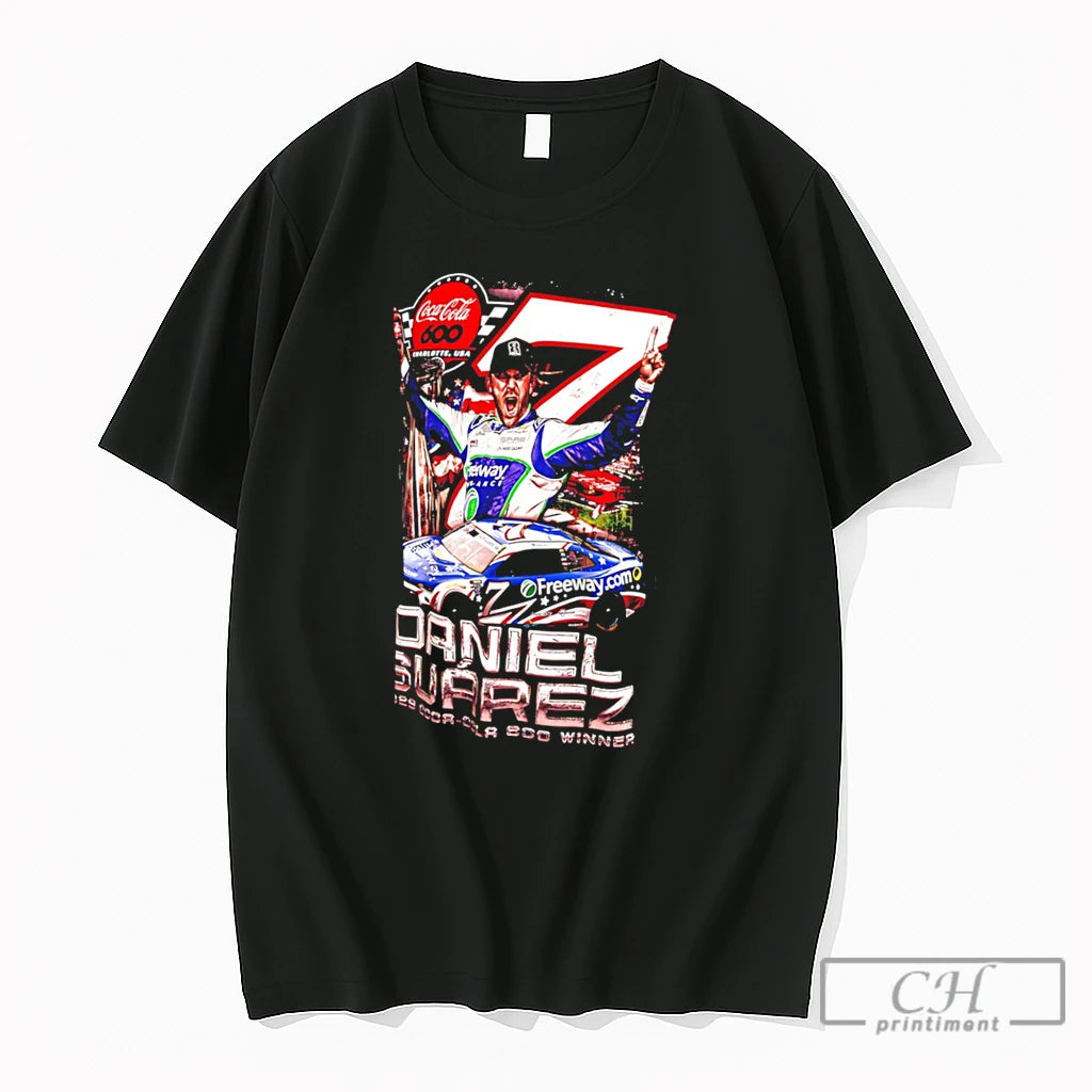 Premium Daniel Suarez 2026 Coca Cola 600 Race Winner Graphic Tee