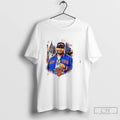 Premium Fat Joe New York Knicks Jacket And Hat City Landscape Graphic Tee T Shirts