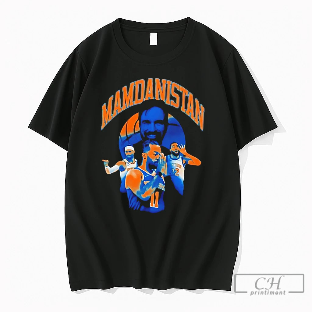 Premium Hasan Piker Mamdanistan Knicks 2026 Graphic Tee