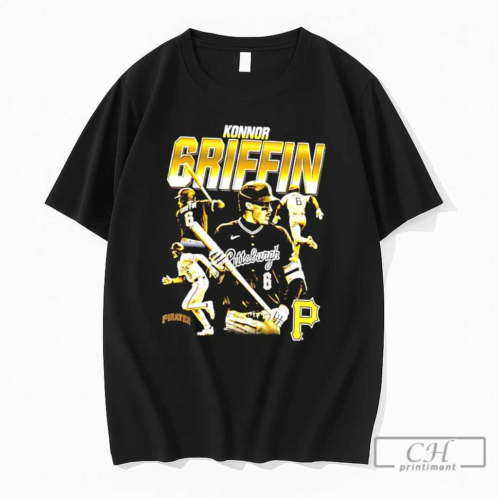 Premium Konnor Griffin Pittsburgh Player Graphic Tee