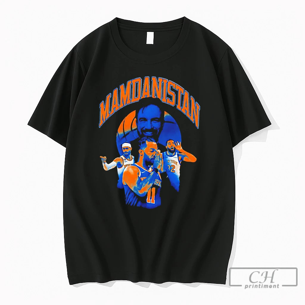 Premium Ny Knicks Mamdanistan 2026 Graphic Tee