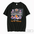 Premium New York Knicks The Road To The Championship Runs Through New York Graphic Tee