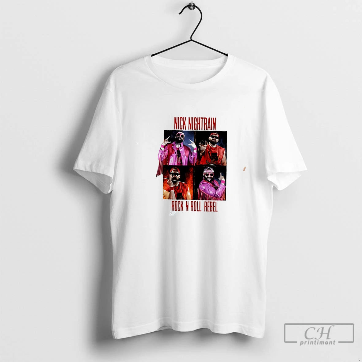 Premium Nick Nightrain Rock N Roll Rebel Graphic Tee