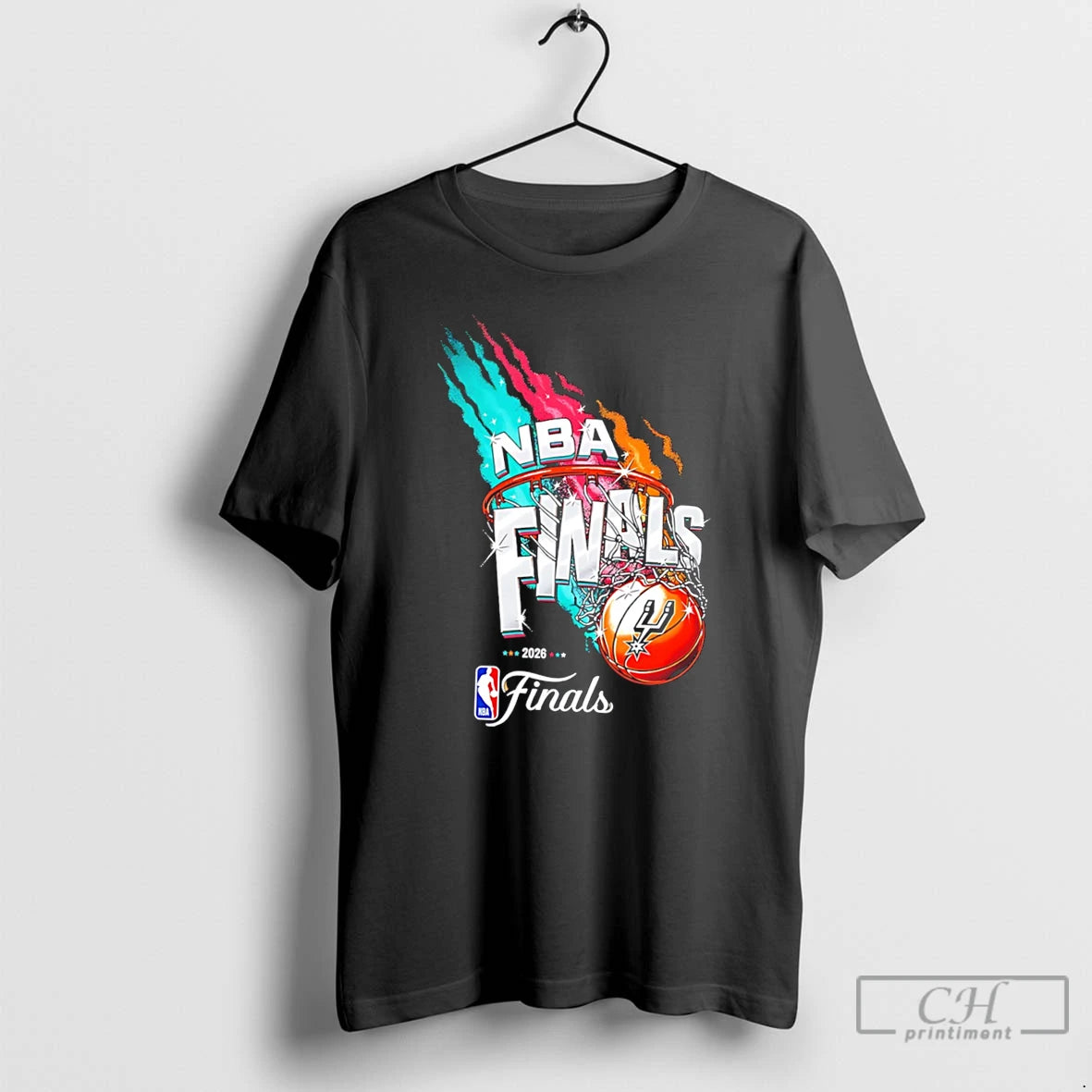 Premium San Antonio Spurs Nba Finals 2026 Basketball Graphic Tee