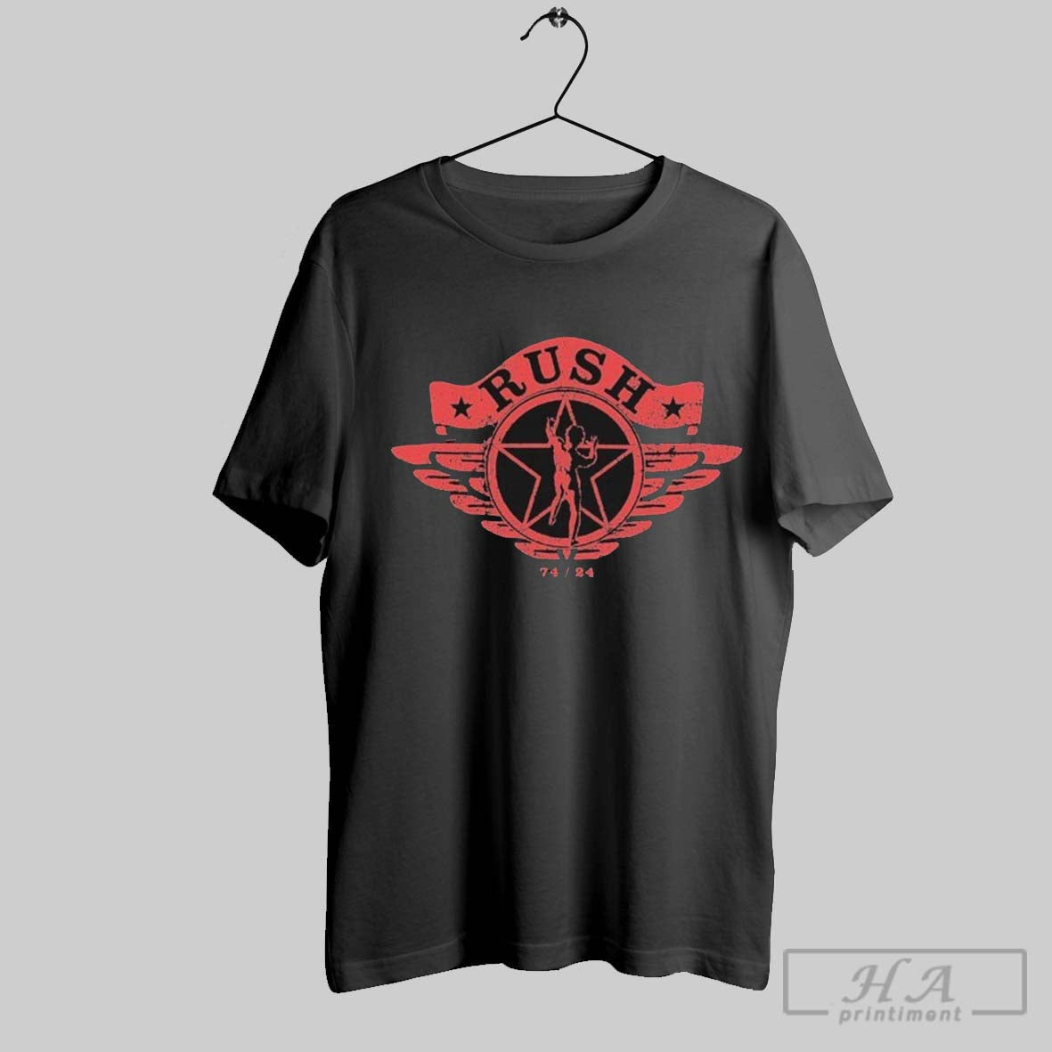 Rush Wings 1974 2024 T Shirts