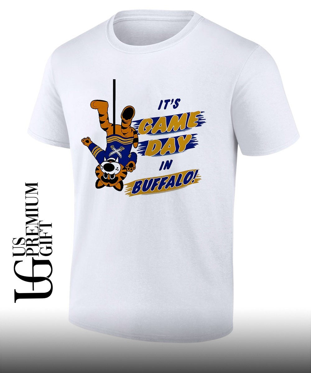 Sabretooth Game Day Buffalo Sabres Hockey Masco Tee Unisex T-shirt, Sweatshirt, Hoodie (1)