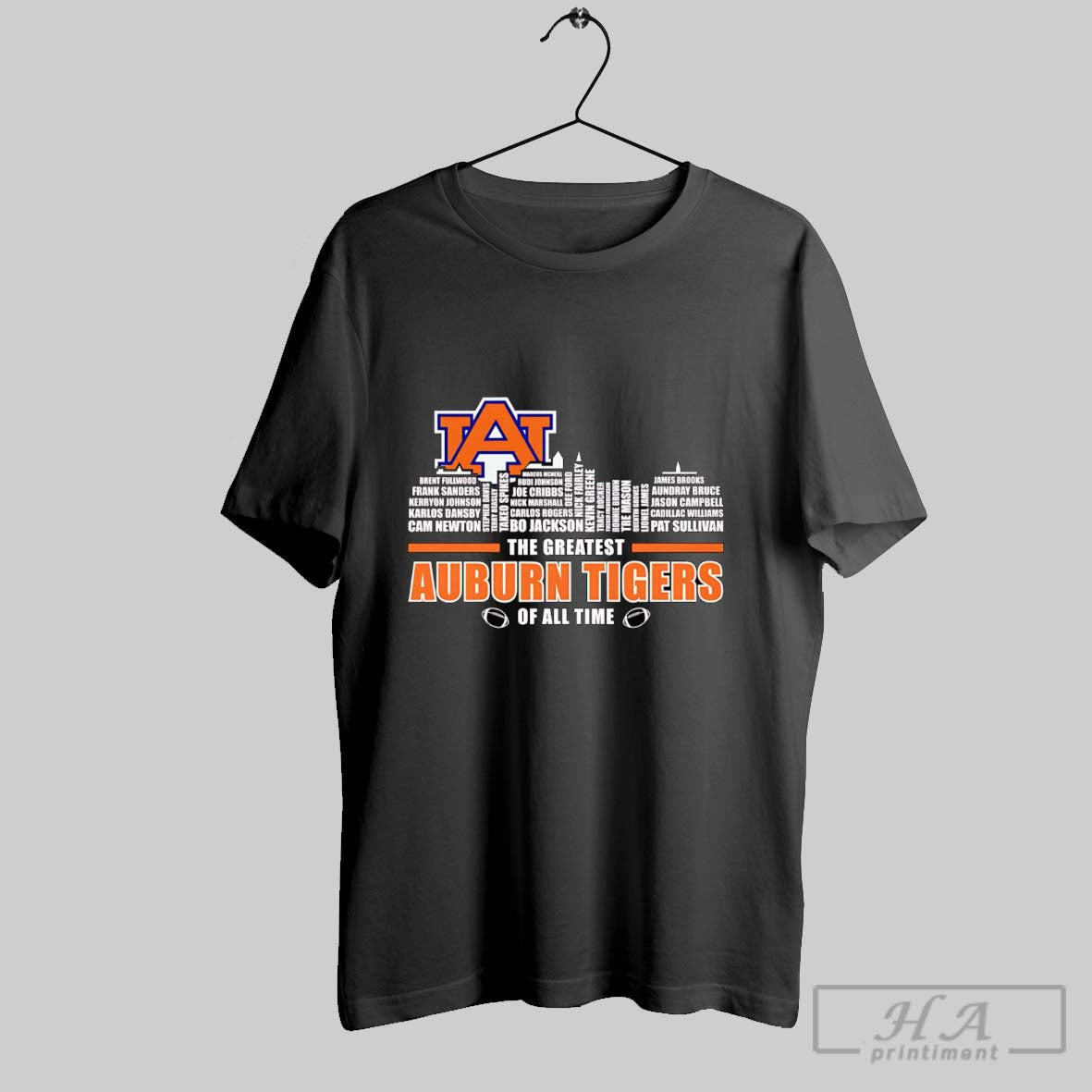Skyline Name The Greatest Auburn Tigers Of All Time Shirt Sweater Longsleeve And