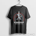 Starship From Starbase Texas X T Shirt