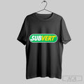 Subvert Subway Parody Logo Shirt Sweater Longsleeve And V Neck