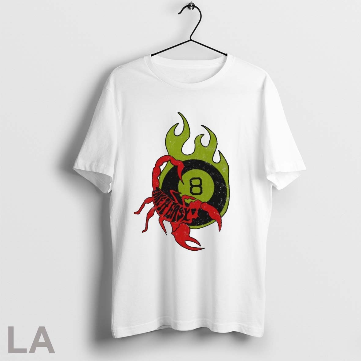 Take It Easy 8 Ball Scorpion T Shirts