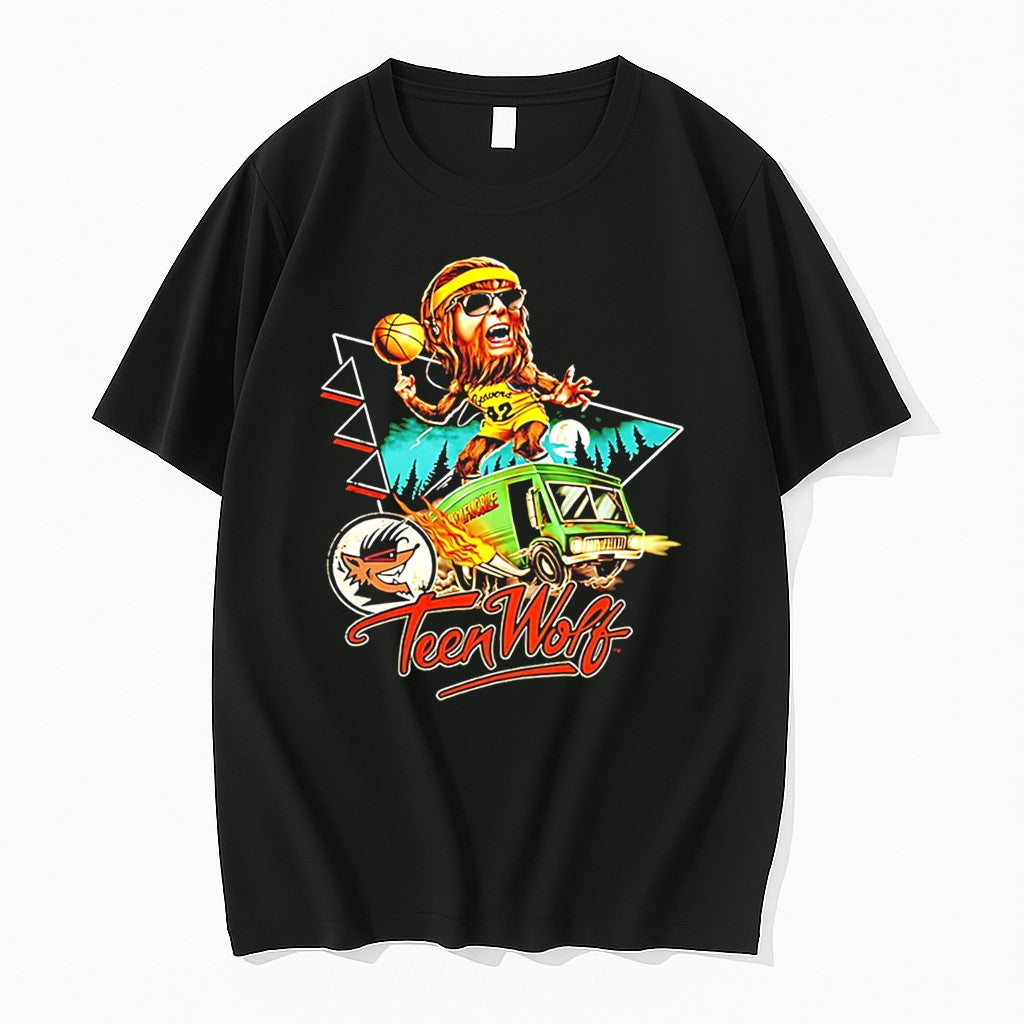 Teen Wolf Monkey Basketball Player Graphic Tee Tshirts Sweater Hoodie Jpg