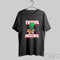 Texas Aggies Blocked Pixelated Shirt Sweater Longsleeve And V Neck