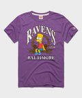 The Simpsons Bart x Baltimore Ravens