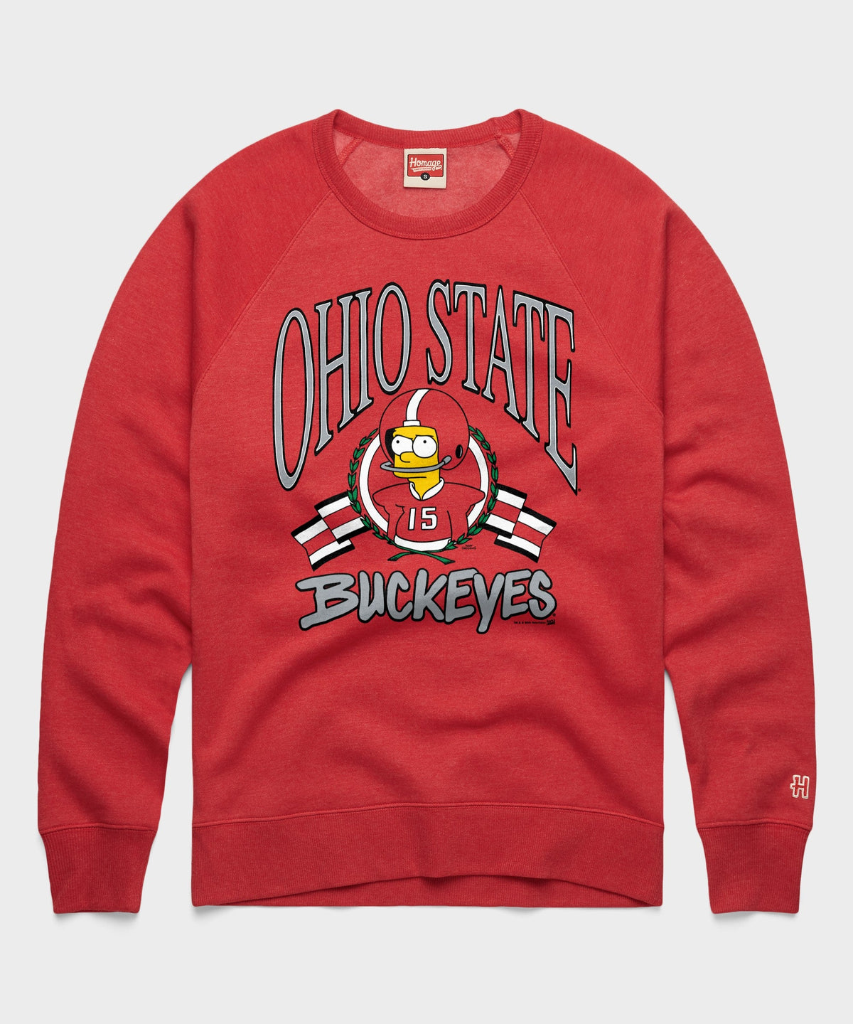The Simpsons Bart x Ohio State Crewneck