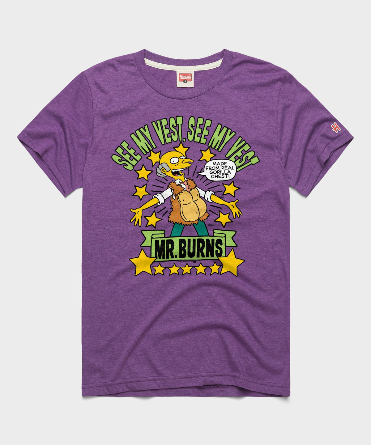 The Simpsons Mr. Burns See My Vest