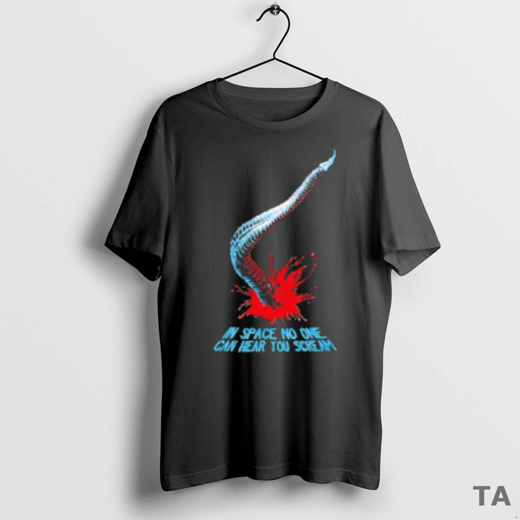 Top Alien In Space No One Can Hear You Scream T Shirt Sweater