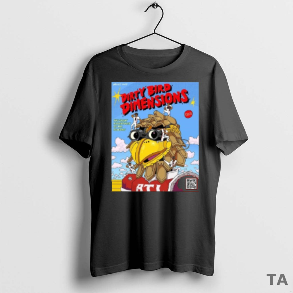 Top Atlanta Falcons Dirty Bird Dimensions The Great Adventures Of The Falcons T Shirt Sweater