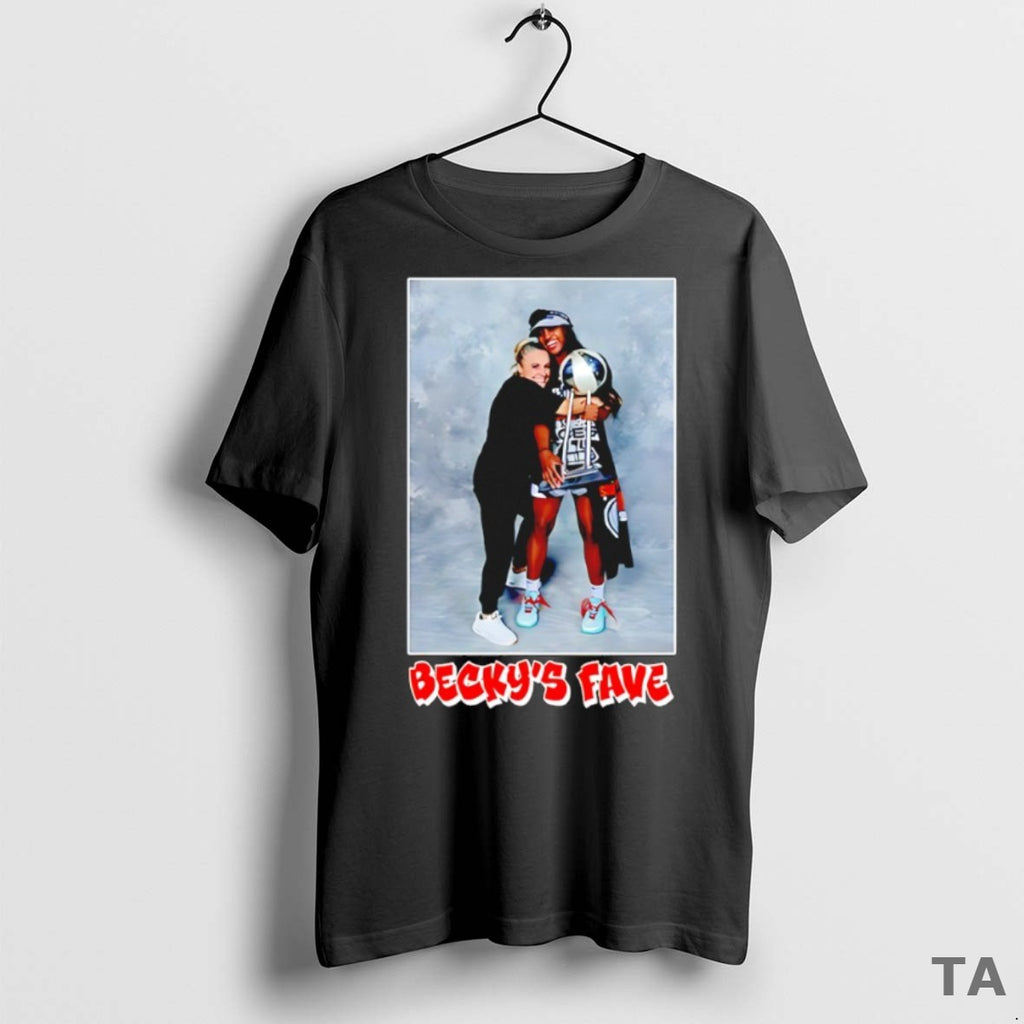 Top Beckys Fave Las Vegas Aces Becky Hammon And Jackie Young T Shirt Sweater