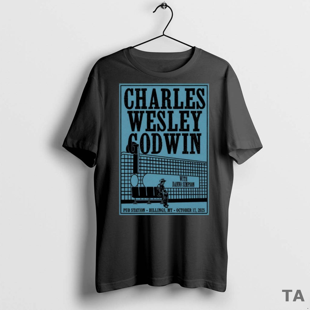 Top Charles Wesley Godwin October 17 2025 Pub Station In Billings Mt T Shirt Sweater
