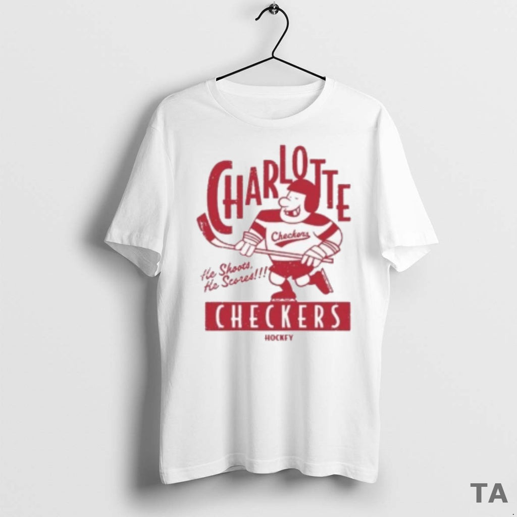 Top Charlotte Checkers Retro Player 2025 T Shirt Sweater