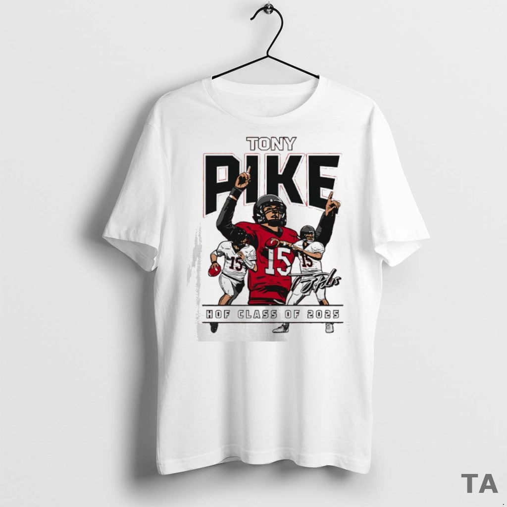 Top Cincinnati Bearcats Tony Pike Hof Class Of 2025 Signature T Shirt Sweater