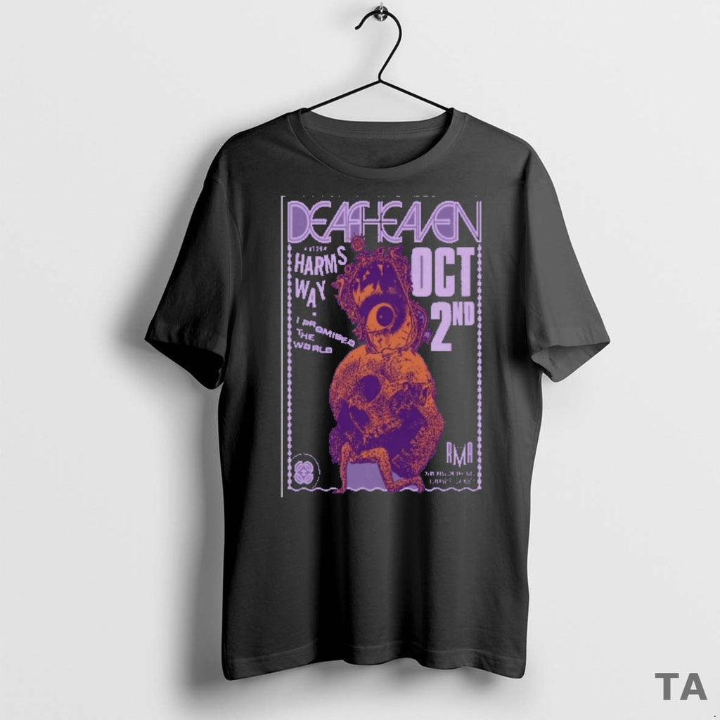 Top Deafheaven October 2 2025 Riverside Municipal Auditorium In Riverside Ca Fanart T Shirt Sweater