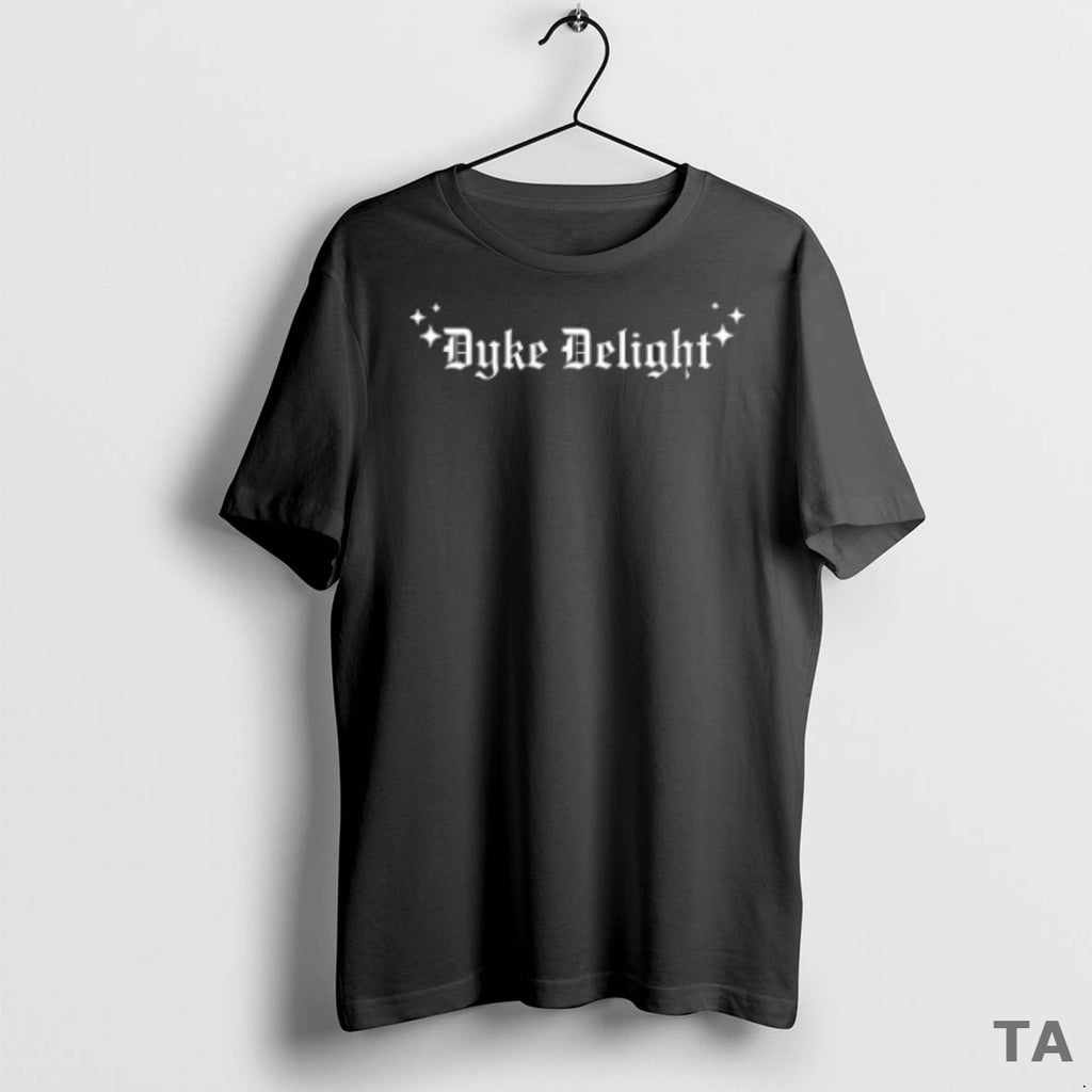 Top Dyke Delight Podcast T Shirt Sweater
