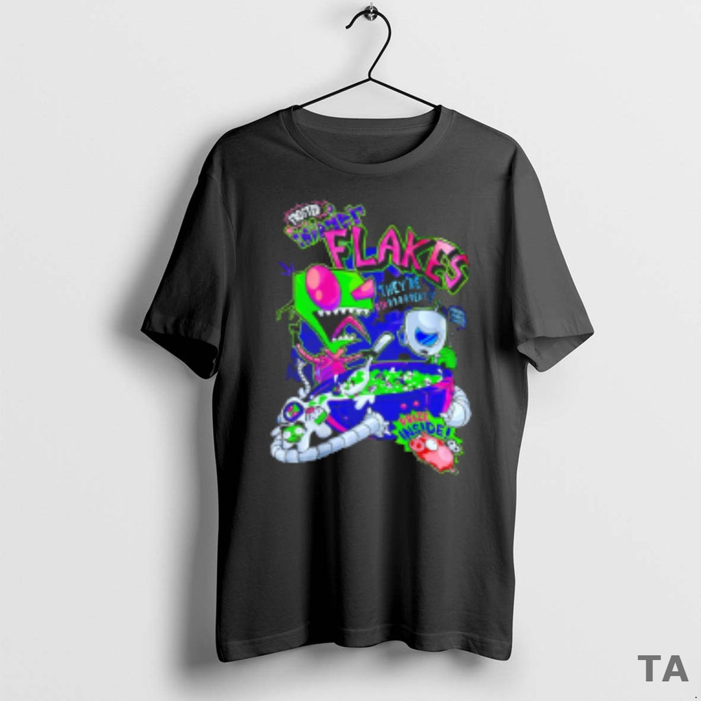 Top Frosted Flakes Invader Zim Theyre Grrrreat T Shirt Sweater