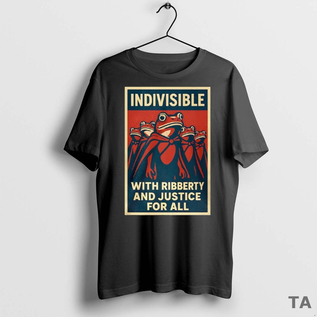 Top Indivisible With Ribberty And Justice For All T Shirt Sweater