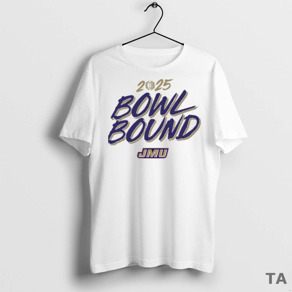 Top James Madison Dukes Football Ncaa 2025 Bowl Bound Season T Shirt Sweater