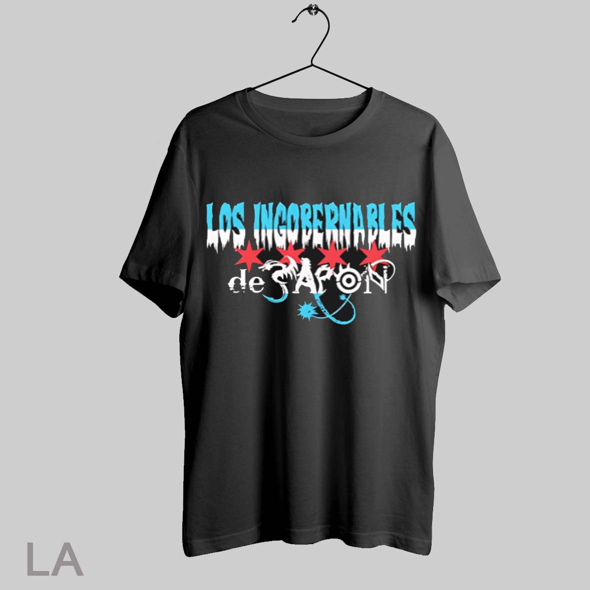 Top Los Ingobernables De Japon Star T Shirt