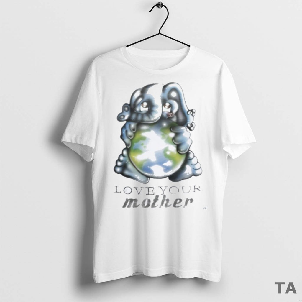 Top Love Your Mother Elephant Hug Earth T Shirt Sweater
