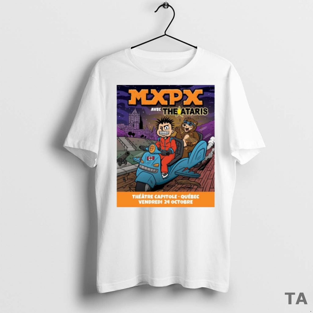 Top Mxpx Avec The Ataris October 24 2025 Theatre Capitole Quebec T Shirt Sweater