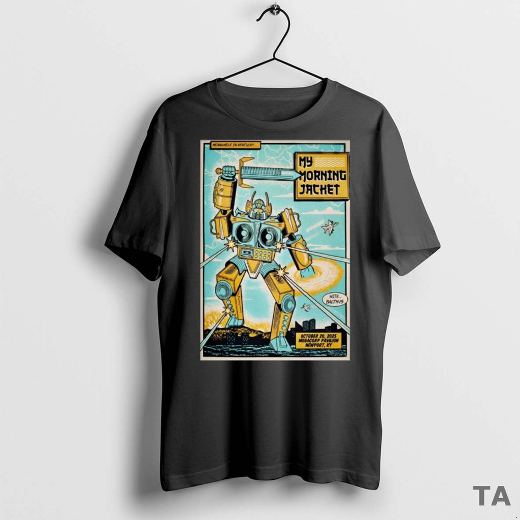 Top My Morning Jacket October 20 2025 Megacorp Pavilion In Newport Ky T Shirt Sweater