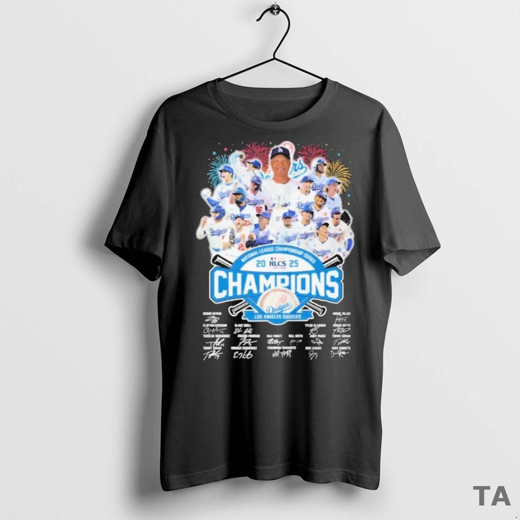 Top National League Championship Series 2025 Nlcs Champions Los Angeles Dodgers T Shirt Sweater