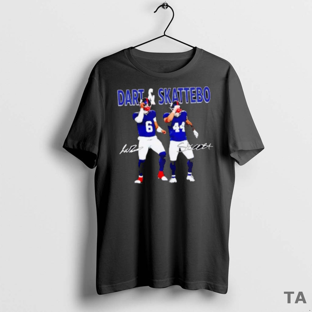 Top New York Giants Dart And Skattebo Mark Bavaro Evan Engram T Shirt Sweater