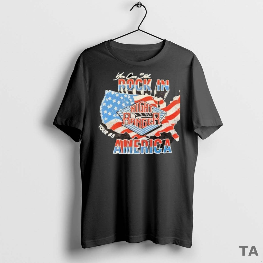 Top Night Ranger Rock In America T Shirt Sweater
