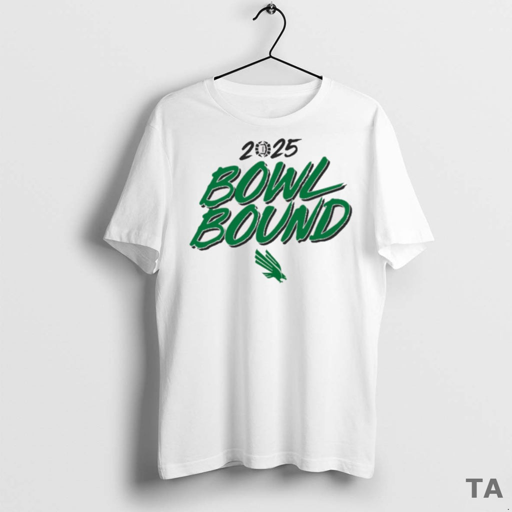 Top North Texas Mean Green Football Ncaa 2025 Bowl Bound Season T Shirt Sweater