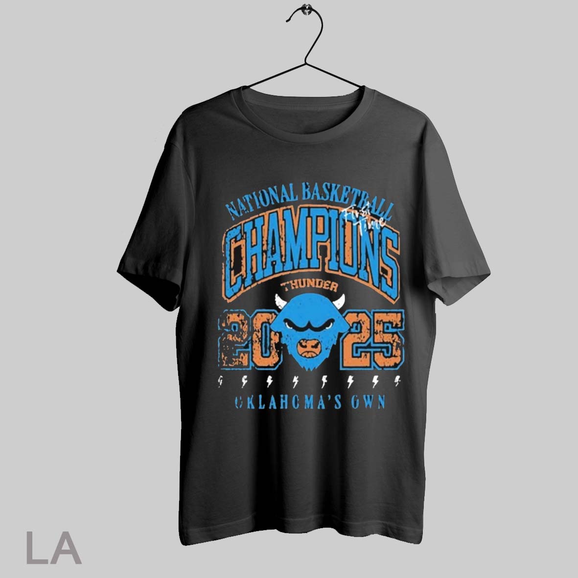 Top Oklahoma City Thunder National Basketball Rumble The Bison Champions 2025 Oklahomas Own Mascot Head