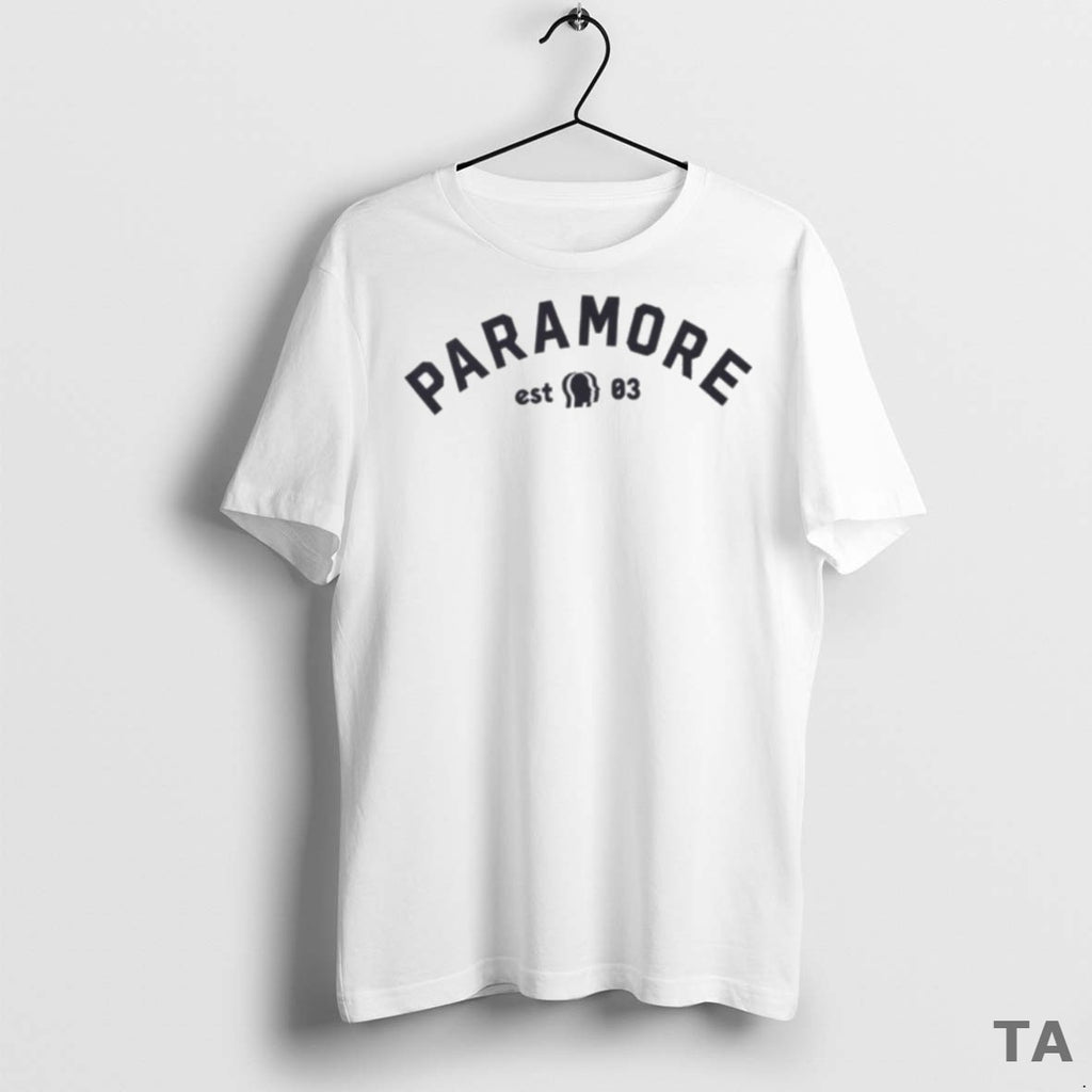 Top Paramore Established Logo T Shirt Sweater